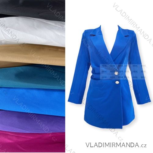 Women's Long Sleeve Coat Dress (S/M ONE SIZE) ITALIAN FASHION IMPHD222899
