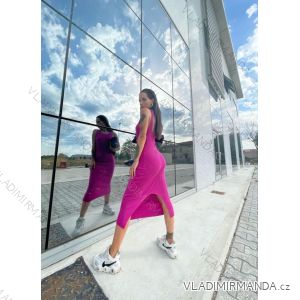 Šaty letní na ramínka dámské (S/M ONE SIZE) ITALSKÁ MÓDA IMPBB22B21841