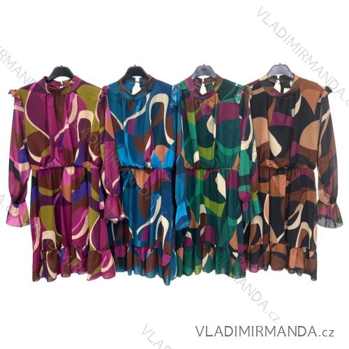 Šaty letní na ramínka dámské (S/M ONE SIZE) ITALSKÁ MÓDA IMPBB22B21841