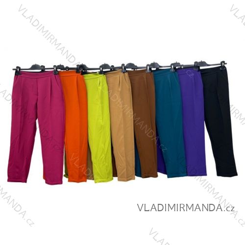 Kalhoty dlouhé dámské (S/M ONE SIZE) ITALSKÁ MÓDA IMPLM22380900090