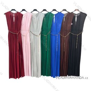 Women's Sleeveless Long Dress (S/M ONE SIZE) ITALIAN FASHION IMPLM22225160016
