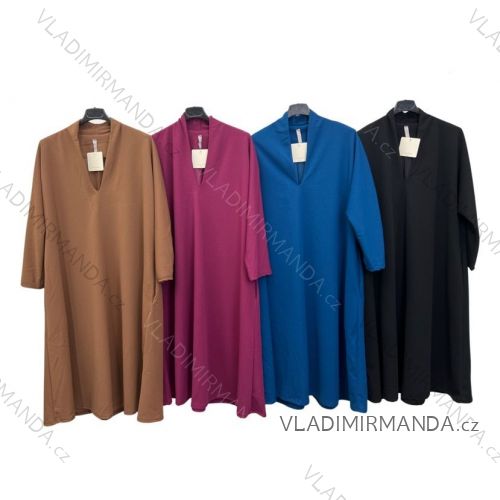 Women's Oversize Long Sleeve Dress (S/M ONE SIZE) ITALIAN FASHION IMPLM22224240090