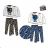 Pajamas long frozen baby girl (3-8 years) SETINO 831-534 / PRE