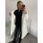 Dress with 3/4-sleeve ladies pocket (uni sl) ITALIAN Fashion IMWD20529