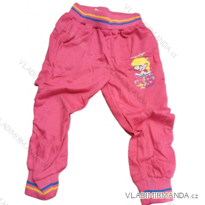 Sweatpants for girls (98-128) LUCKY LAX BLO22002