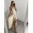 Women's Lace Summer Strapless Dress (UNI S-M) ITALIAN FASHION IMM20304