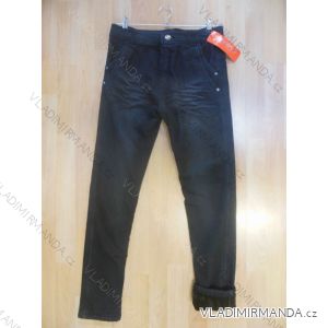 Elegant warm long ladies jeans (m / l-xl / xxl) ELEVEK GL606
