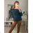 Women's Thin Oversize Long Sleeve Sweater (M/L ONE SIZE) ITALIAN FASHION IM422910