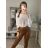 Women's Thin Oversize Long Sleeve Sweater (M/L ONE SIZE) ITALIAN FASHION IM422910