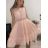 Ladies' sleeveless dress (uni SL) ITALIAN Fashion IMM20HG2133 Blue light S/M