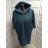 Women's Plus Size Hooded Jacket (XL/2XL ONE SIZE) ITALIAN FASHION IM422684