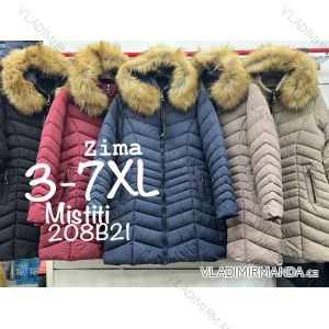 Women's Plus Size Winter Jacket (3XL-7XL) POLISH FASHION PMWB22208B21