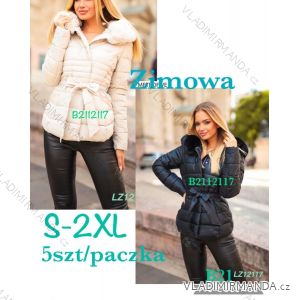 Bunda podzimní s kapucí dámská (S-2XL) ITALSKÁ MÓDA PMWB22B211832A