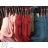 Women's Velvet Hoodie (L/XL ONE SIZE) ITALIAN FASHION IM422844