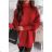 Women's Knitted Extended Long Sleeve Sweater (S/M/L ONE SIZE) ITALIAN FASHION imwb22272