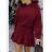Women's Long Sleeve Dress (S / M ONE SIZE) ITALIAN FASHION IMWE216675
