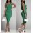 Carmen summer dress (S / M / L ONE SIZE) ITALIAN FASHION IMWY22051 S/M khaki