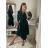 Women's elegant party long sleeve dress (S/M ONE SIZE) ITALIAN FASHION IM322282