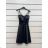Šaty letní na ramínka dámské (S/M ONE SIZE) ITALSKÁ MÓDA IMPBB22B21841 white S / M