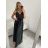 Women's elegant long dress with straps (S/M ONE SIZE) ITALIAN FASHION IMM22LS9714