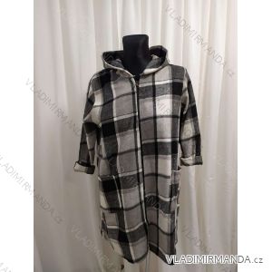 Women's coat (2X/3XL ONE SIZE) Italian fashion IM822franscesca