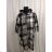 Women's coat (2X/3XL ONE SIZE) Italian fashion IM822franscesca <div><p>Gray</p>
</div> 2XL/3XL