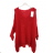 Women's Long Sleeve Oversized Long Sleeve Sweater (S/M ONE SIZE) ITALIAN FASHION IMPLI227089