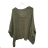 Women's Long Sleeve Oversized Long Sleeve Sweater (S/M ONE SIZE) ITALIAN FASHION IMPLI227089