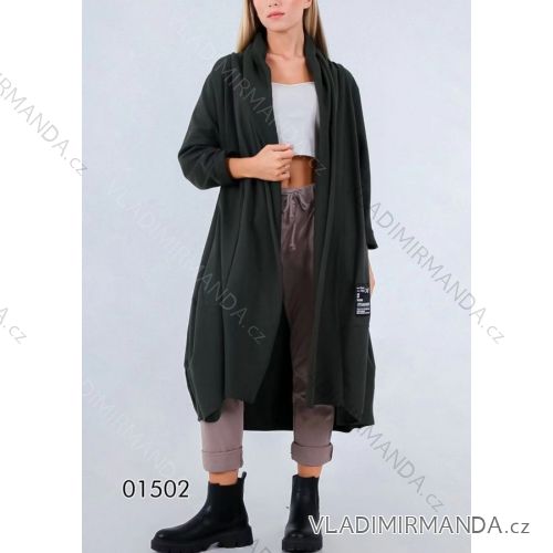 Women's Long Sleeve Knitted Cardigan (S/M ONE SIZE) ITALIAN FASHION IMPLI227095