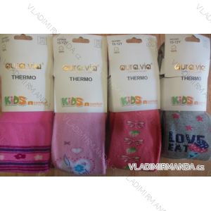 Infant thermo pants, children and adolescent girls (1-12 years) AURA.VIA GHVN81
