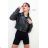 Šaty letní elegantní bez rukávu dámské (S/M ONE SIZE) ITALSKÁ MÓDA IMPHD228094 black L