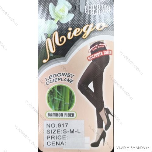 Women's Thermo Long Bamboo Leggings (SL) POLISH FASHION DPP22917