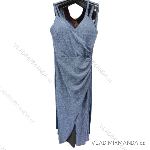 Women's elegant party long sleeve dress (S/M ONE SIZE) ITALIAN FASHION IM322282