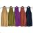 Women's Sleeveless Pleated Dress (S/M ONE SIZE) ITALIAN FASHION IMPLM22120380115