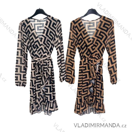Šaty letní na ramínka dámské (S/M ONE SIZE) ITALSKÁ MÓDA IMPBB22B21841