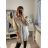 Women's Oversize Long Sleeve Shirt (S/M/L ONE SIZE) ITALIAN FASHION IMWB22243 black M / L