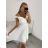 Carmen summer dress with women's handbag (S / M ONE SIZE) ITALIAN FASHION IM322206