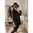 Women's elegant party long sleeve dress (S/M ONE SIZE) ITALIAN FASHION IM322282