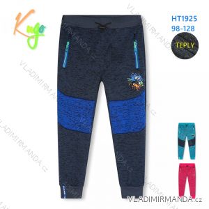 Warm sweatpants for boys (98-128) KUGO MT0573