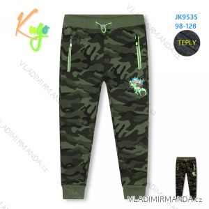 Warm sweatpants for boys (98-128) KUGO MT0573