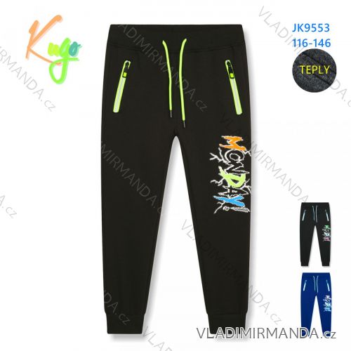 Warm children's tracksuits for boys (116-146) KUGO JK9553