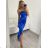 Šaty letní na ramínka dámské (S/M ONE SIZE) ITALSKÁ MÓDA IMPBB22B21841