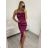 Šaty letní na ramínka dámské (S/M ONE SIZE) ITALSKÁ MÓDA IMPBB22B21841