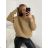 Women's long sleeve sweater (uni s / m) ITALIAN FASHION TM922STAR purple M / L