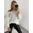 Women's long sleeve sweater (uni s / m) ITALIAN FASHION TM922STAR