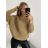 Women's long sleeve sweater (uni s / m) ITALIAN FASHION TM922STAR