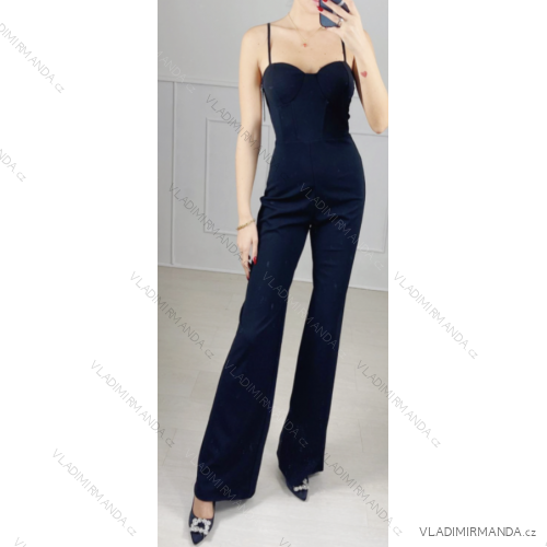 Šaty letní na ramínka dámské (S/M ONE SIZE) ITALSKÁ MÓDA IMPBB22B21841