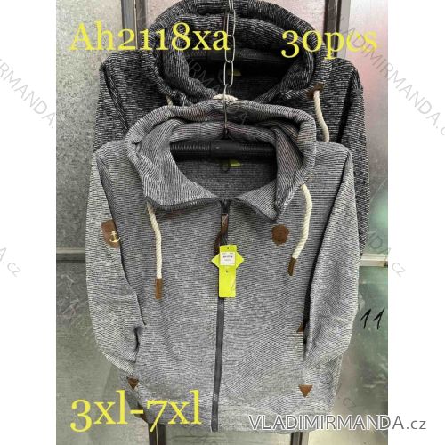 Women's Plus Size Zip Hoodie (3XL-6XL) VINTE VIN22SH9926