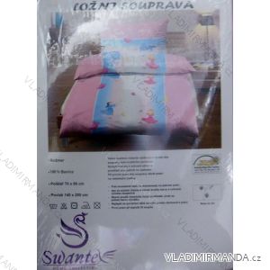 Bedding set jersey sheet cotton (70x90 + 140x200) HAT HT017
