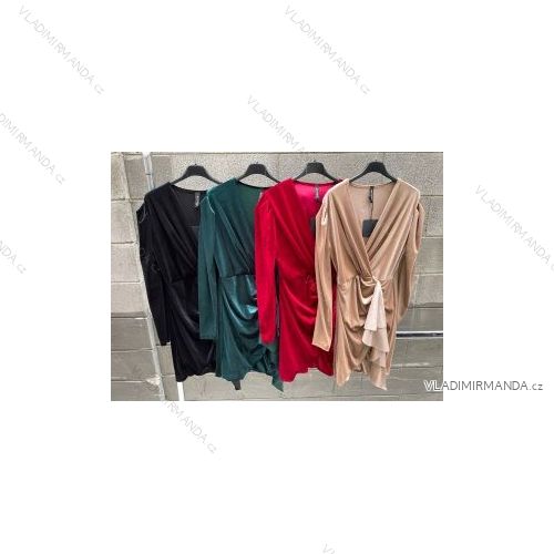 Šaty letní na ramínka dámské (S/M ONE SIZE) ITALSKÁ MÓDA IMPBB22B21841